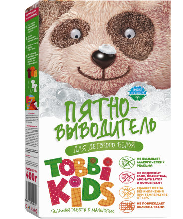 Кислородный пятновыводитель Tobbi Kids