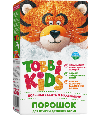 Стиральный детский порошок Tobbi Kids