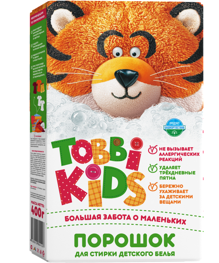 Стиральный детский порошок Tobbi Kids